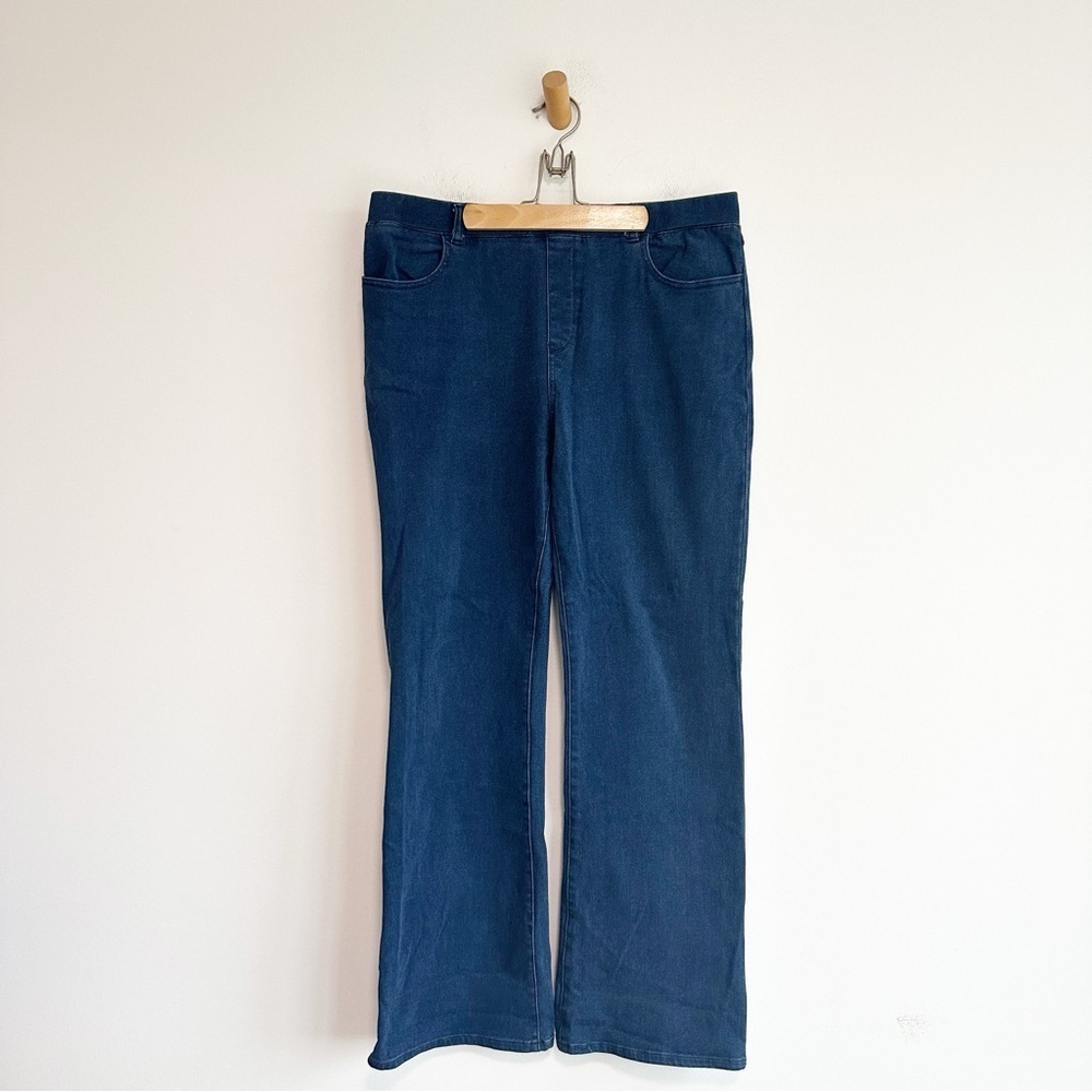 Betabrand Yoga Denim Jean Boot Cut Jeans Pants W1564-IN XL